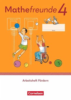 Cover Mathefreunde 4. Schuljahr - Allgemeine Ausgabe 2022 - Arbeitsheft Fördern
