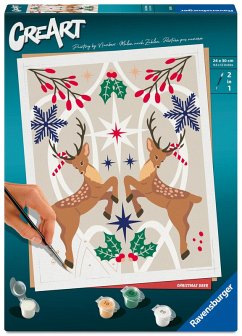 Cover CreArt Adults Trend - Weihnachtlicher Hirsch