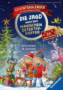Cover Die Jagd nach dem magischen Detektivkoffer - Adventskalender: Geschenke in Gefahr!