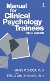 Manual For Clinical Psychology Trainees