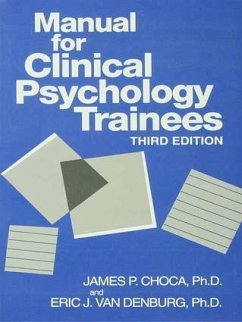 Cover Manual For Clinical Psychology Trainees