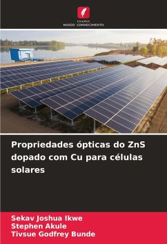 Propriedades ópticas do ZnS dopado com Cu para células solares - Ikwe, Sekav Joshua;Akule, Stephen;Bunde, Tivsue Godfrey