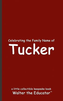 Cover Celebrating the Family Name of Tucker