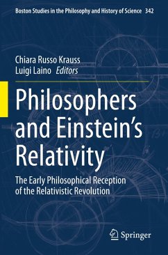 Cover Philosophers and Einstein's Relativity