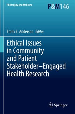 Cover Ethical Issues in Community and Patient Stakeholder-Engaged Health Research