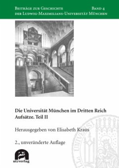 Cover Die Universität München im Dritten Reich