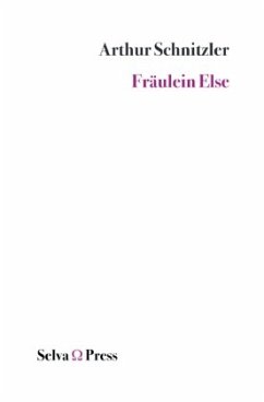 Cover Fräulein Else (Selvapress)