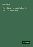 Diegehöften Tüpfel des Xylems der Lauf- und Nadelhölzer