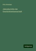 Jahresberichte der Geschichtswissenschaft Jahresberichte der Geschichtswissenschaft
