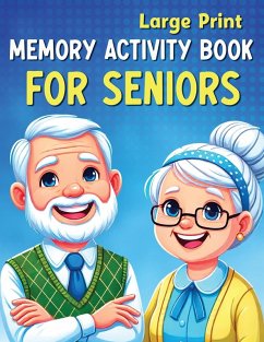 Large Print Memory Activity Book for Seniors - Fairyland Books