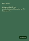 Beitrag zur Kunde der norditalienischen Mundarten im XV. Jahrhunderte