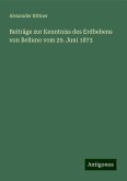 Beiträge zur Kenntniss des Erdbebens von Belluno vom 29. Juni 1873 Beiträge zur Kenntniss des Erdbebens von Belluno vom 29. Juni 1873