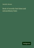 Book of records: fast times and extraordinary feats