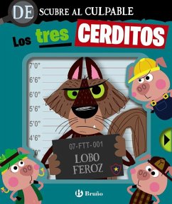 Cover Descubre al culpable. Los tres cerditos