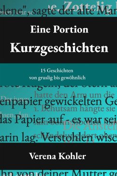Cover Eine Portion Kurzgeschichten (eBook, ePUB)