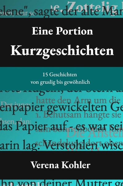 Eine Portion Kurzgeschichten (eBook, ePUB)