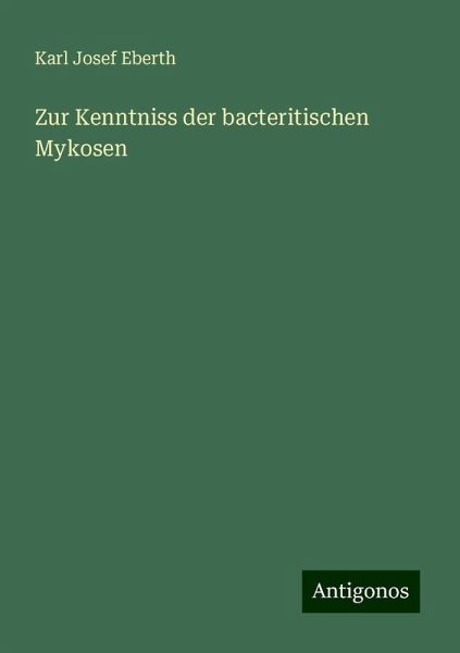 Zur Kenntniss der bacteritischen Mykosen