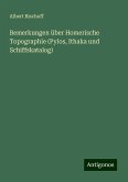 Bemerkungen über Homerische Topographie (Pylos, Ithaka und Schiffskatalog)