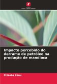 Impacto percebido do derrame de petróleo na produção de mandioca