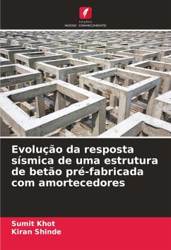 Cover Evolução da resposta sísmica de uma estrutura de betão pré-fabricada com amortecedores