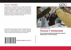 Persona Y Solidaridad Persona Y Solidaridad