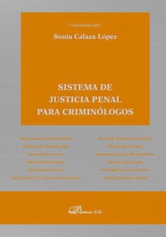 Cover Sistema de justicia penal para criminólogos