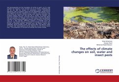 Cover The effects of climate changes on soil, water and insect pests