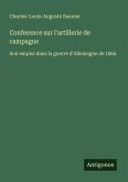 Conference sur l'artillerie de campagne
