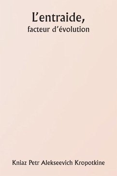 Cover L'entraide, facteur d'évolution
