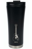 Coffee-to-go thermo mug: e-guitar