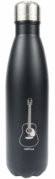 Thermo drink bottle: guitar