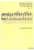 Harmonization of melodies at the keyboard vol.1