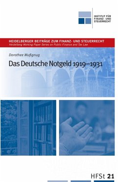 Das Deutsche Notgeld 1919-1931 (eBook, PDF) - Mußgnug, Dorothee