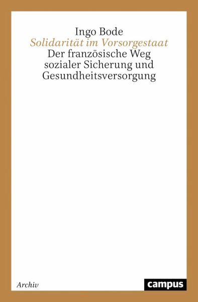 Solidarität im Vorsorgestaat (eBook, PDF)