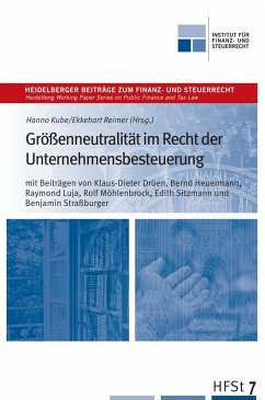 Größenneutralität im Recht der Unternehmensbesteuerung (eBook, PDF)