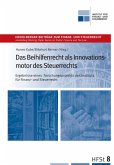 Das Beihilfenrecht als Innovationsmotor des Steuerrechts (eBook, PDF)