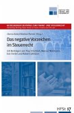 Das negative Vorzeichen im Steuerrecht (eBook, PDF)
