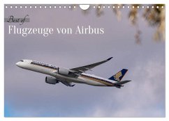 Flugzeuge von Airbus 2025 (Wandkalender 2025 DIN A4 quer), CALVENDO Monatskalender Flugzeuge von Airbus 2025 (Wandkalender 2025 DIN A4 quer), CALVENDO Monatskalender