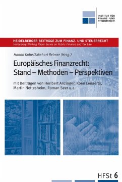 Cover Europäisches Finanzrecht: Stand - Methoden - Perspektiven (eBook, PDF)