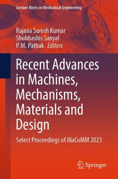 Cover Recent Advances in Machines, Mechanisms, Materials and Design (eBook, PDF)
