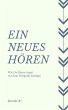 Ein neues Hören (eBook, ePUB) - Bild 1