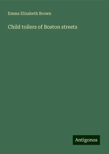 Child toilers of Boston streets