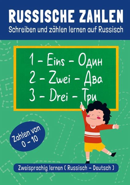 Russische Zahlen - Schreiben und zählen lernen auf Russisch
