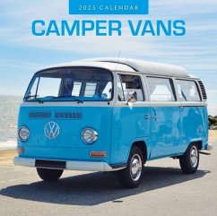 Cover Camper Vans 2025 Square Wall Calendar