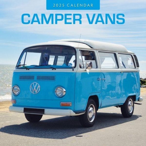 Camper Vans 2025 Square Wall Calendar Camper Vans 2025 Square Wall Calendar
