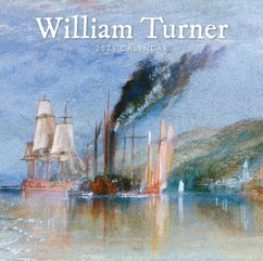 Cover William Turner 2025 Square Wall Calendar