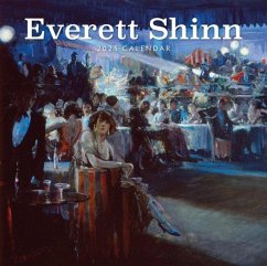 Cover Everett Shinn 2025 Square Wall Calendar