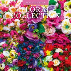 Cover Floral Collection 2025 Square Wall Calendar
