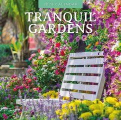 Cover Tranquil Gardens 2025 Square Wall Calendar