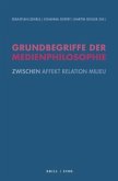 Grundbegriffe der Medienphilosophie Grundbegriffe der Medienphilosophie